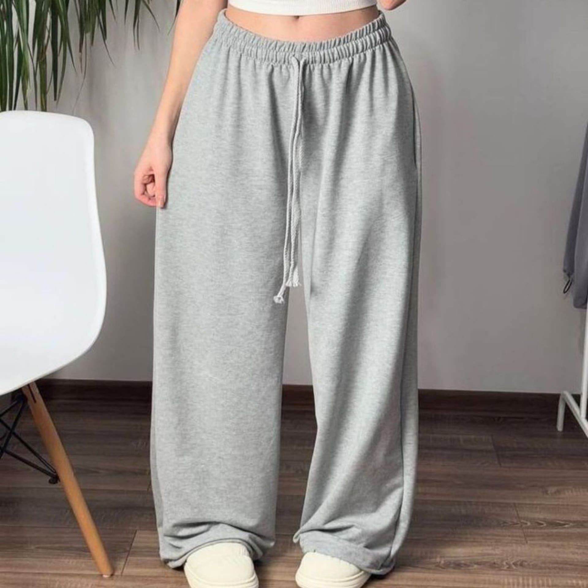 Celana Sweatpants Loose Wanita Celana Panjang Daily Wanita Nyaman Soft Lembut Tebal