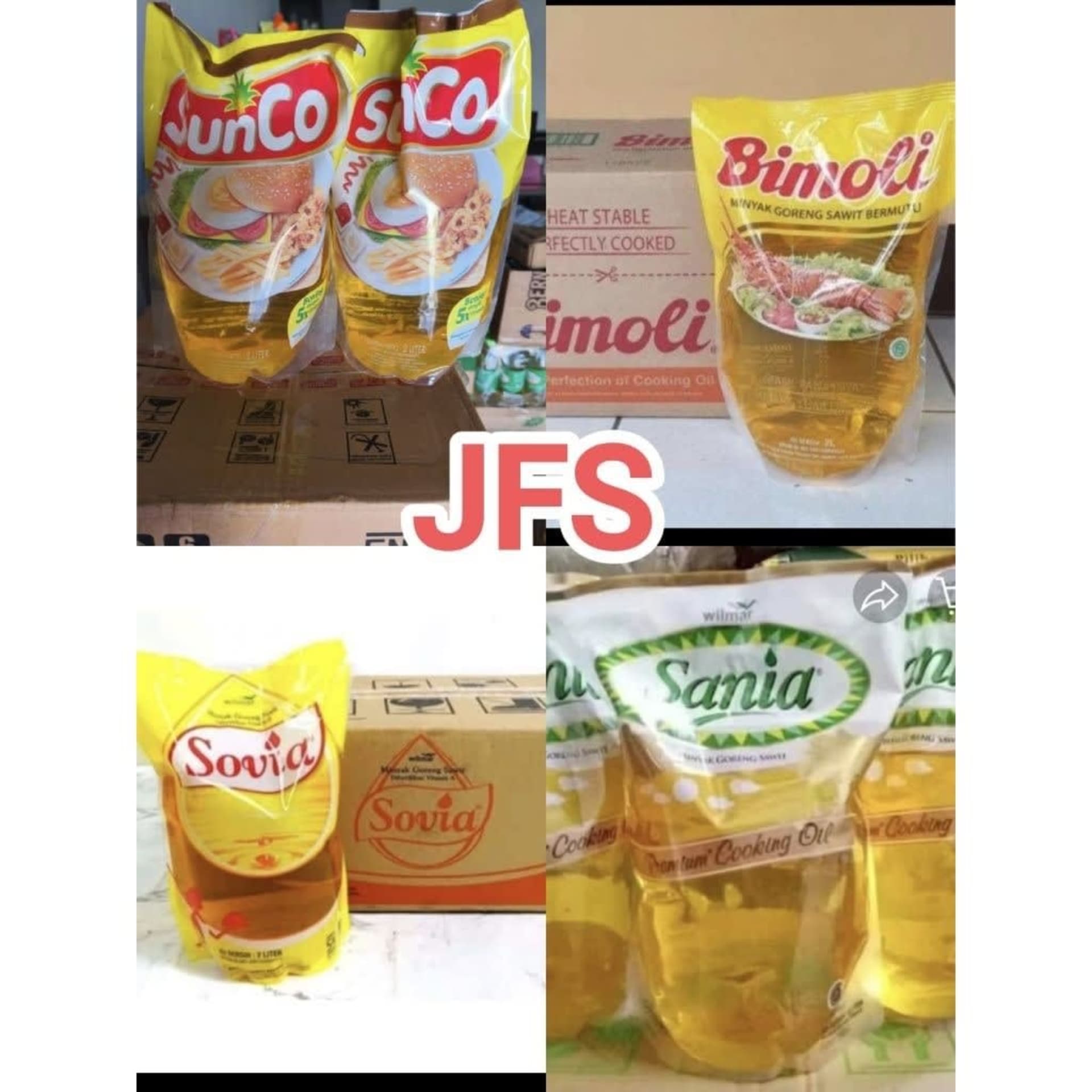 JFS - Minyak Goreng Sunco Dan Aneka minyak goreng lainnya