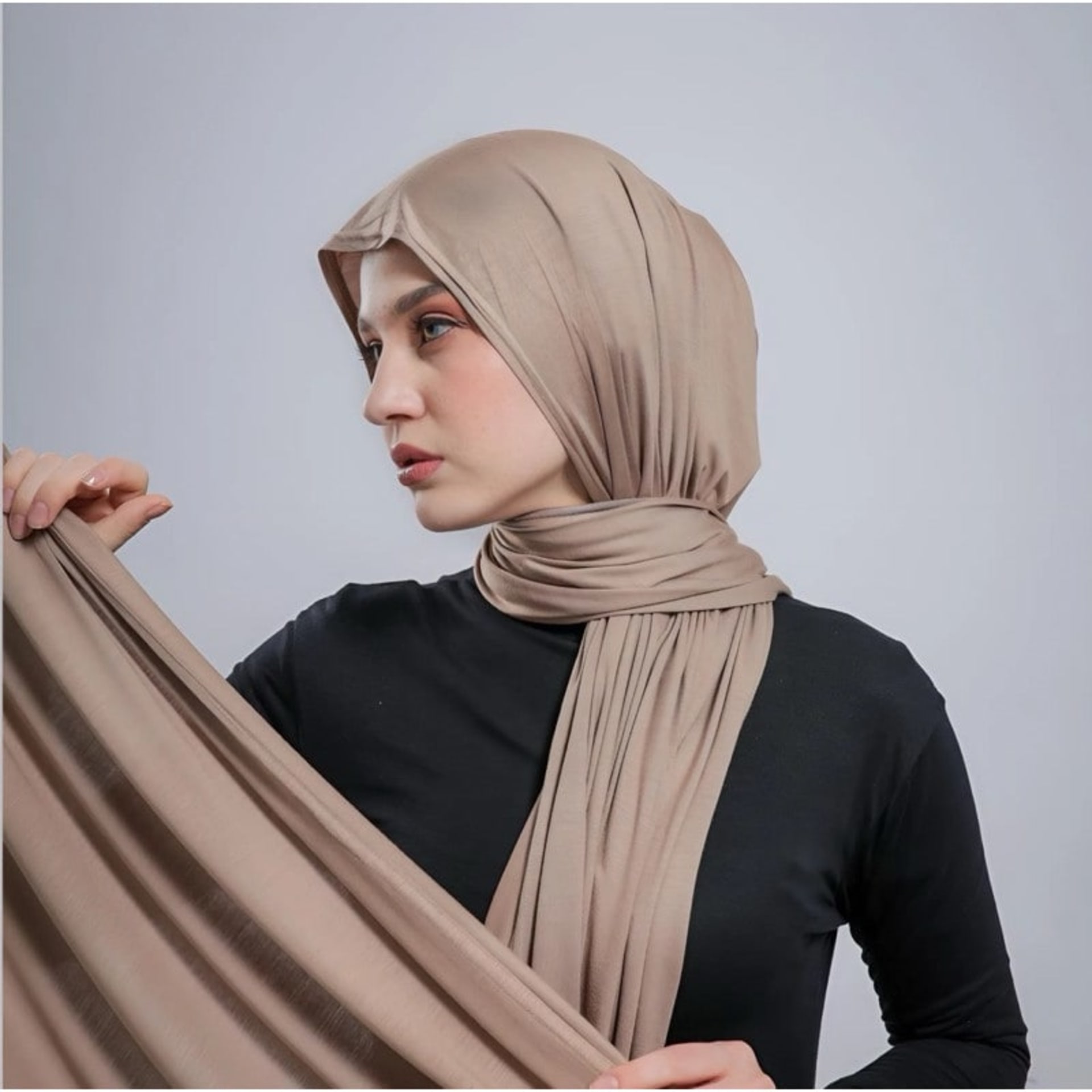 PASHMINA KAOS RAYON PREMIUM SIZE 180X75 STYLE KOREA HIJAB KEKINIAN