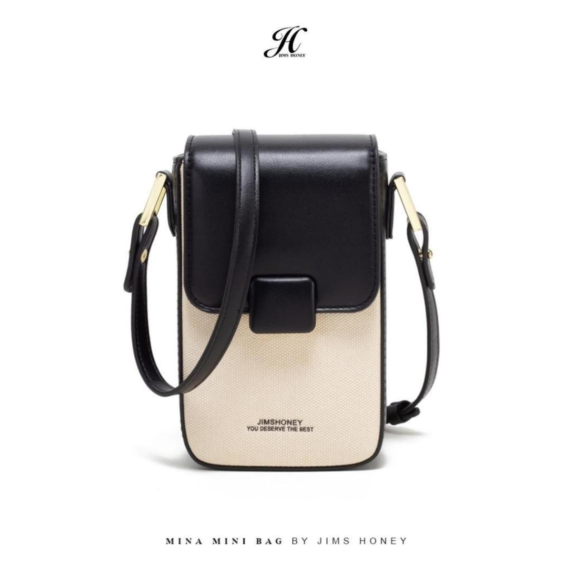 [LIVE EXCLUSIVE] JIMS HONEY MINA MINI BAG - TAS SELEMPANG KECIL PHONE BAG HP WALLET