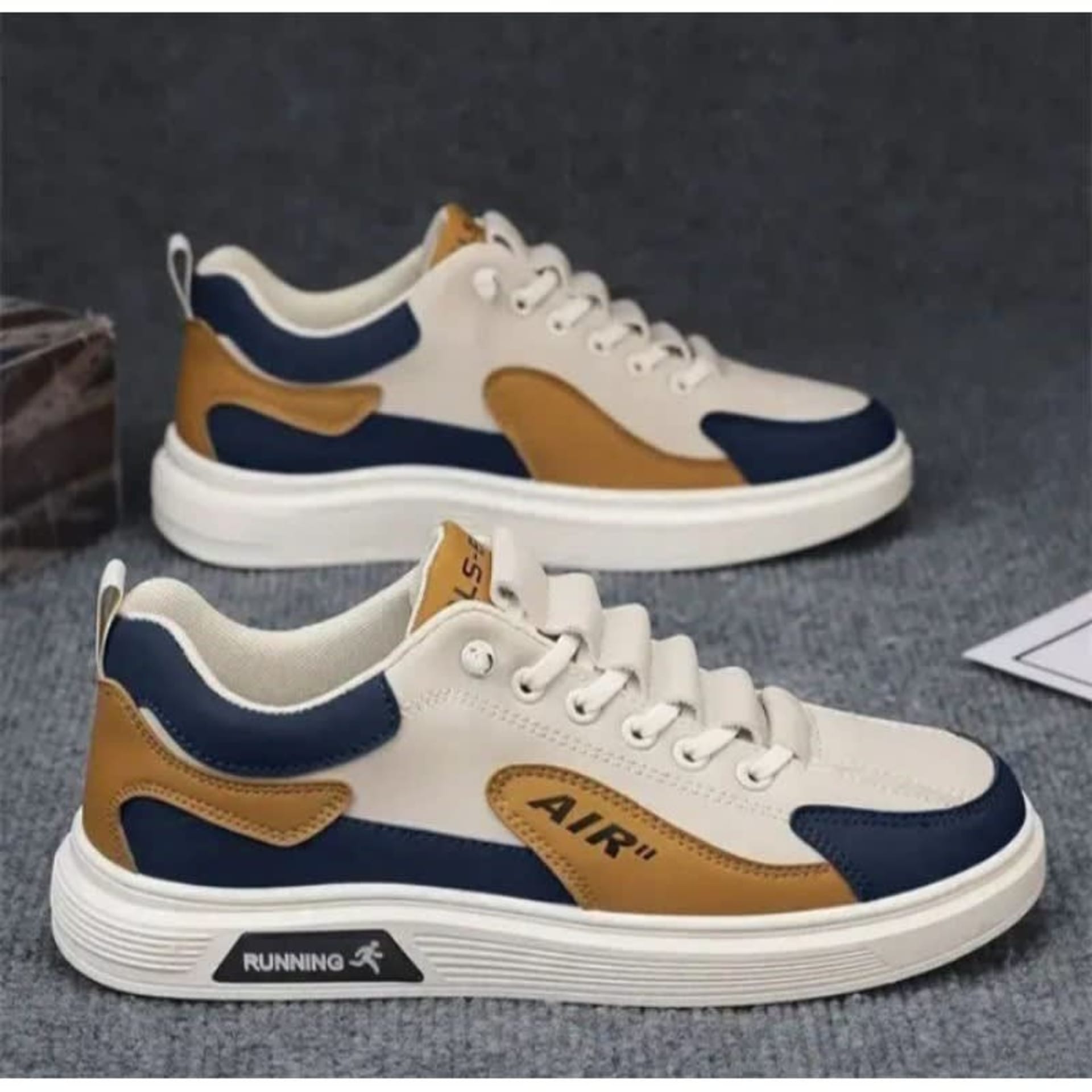 Sepatu Sneakers Import Pria Wanita 38-44 Sepatu Running Perempuan Laki-laki Sepatu Sekolah Pria Wanita