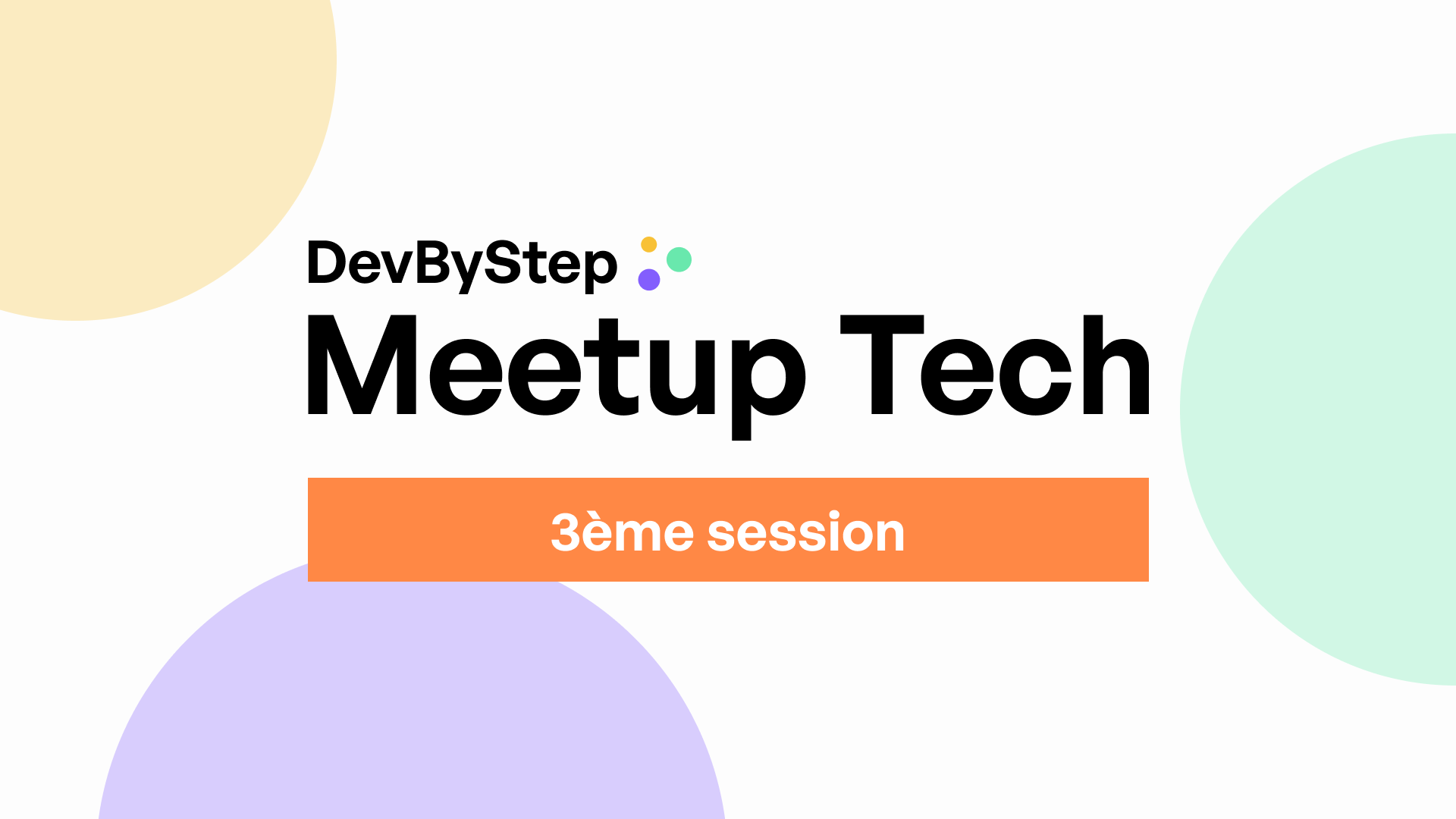 Illustration de l'article Bientôt la 3e session des Meetup Tech !