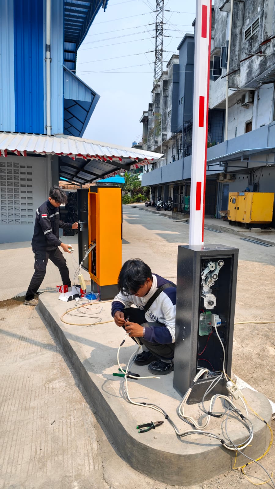 Jasa pemasangan palang parkir otomatis untuk area parkir