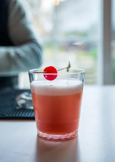 Signature Rudolph Sour cocktail
