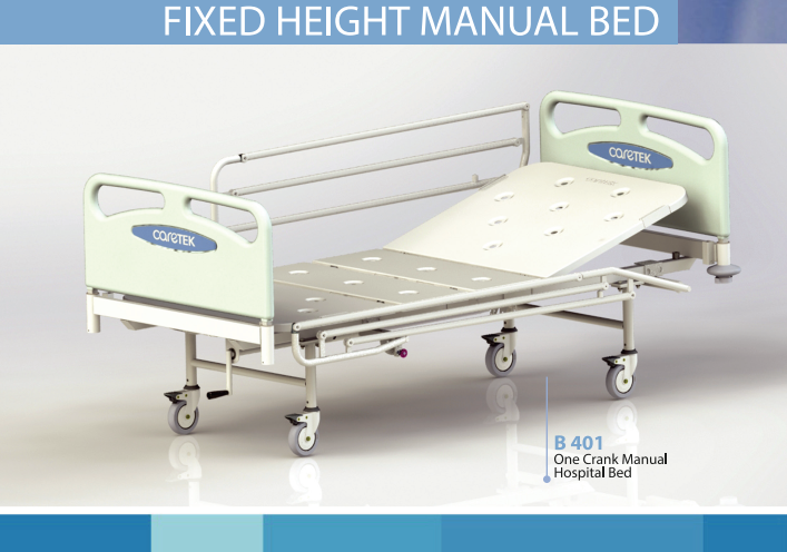 CARETEK BED PASIEN B401