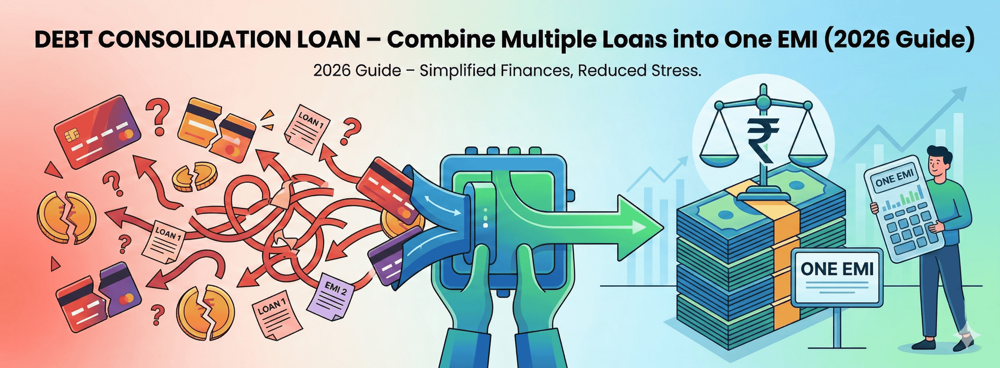 Debt Consolidation Loan – Combine Multiple Loans into One EMI (2026 Guide)