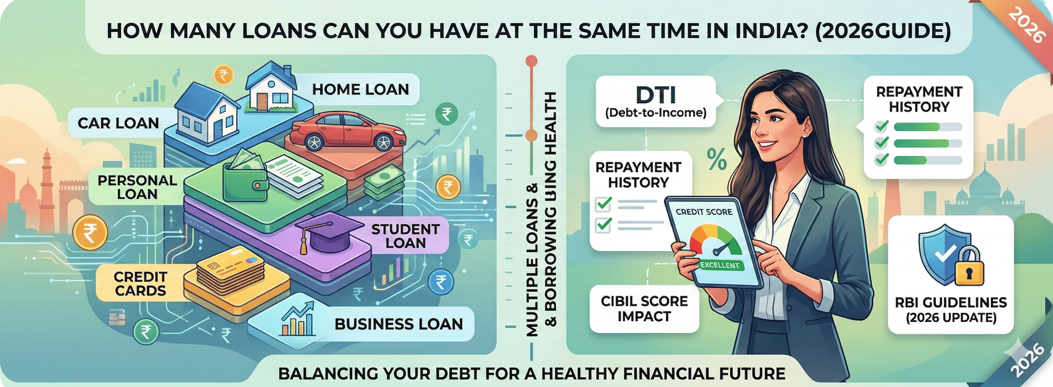 How Many Loans Can You Have at the Same Time in India? (2026 Guide)