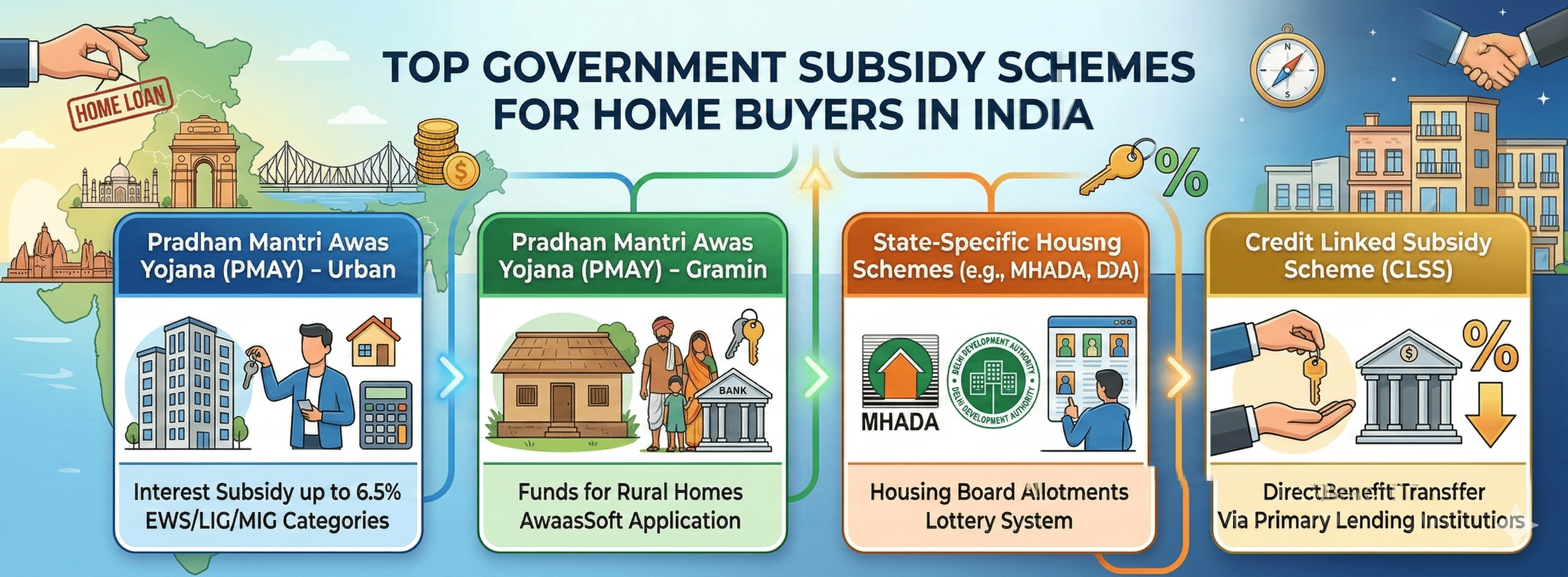 Top Government Subsidy Schemes for Home Buyers in India (2026 Guide)