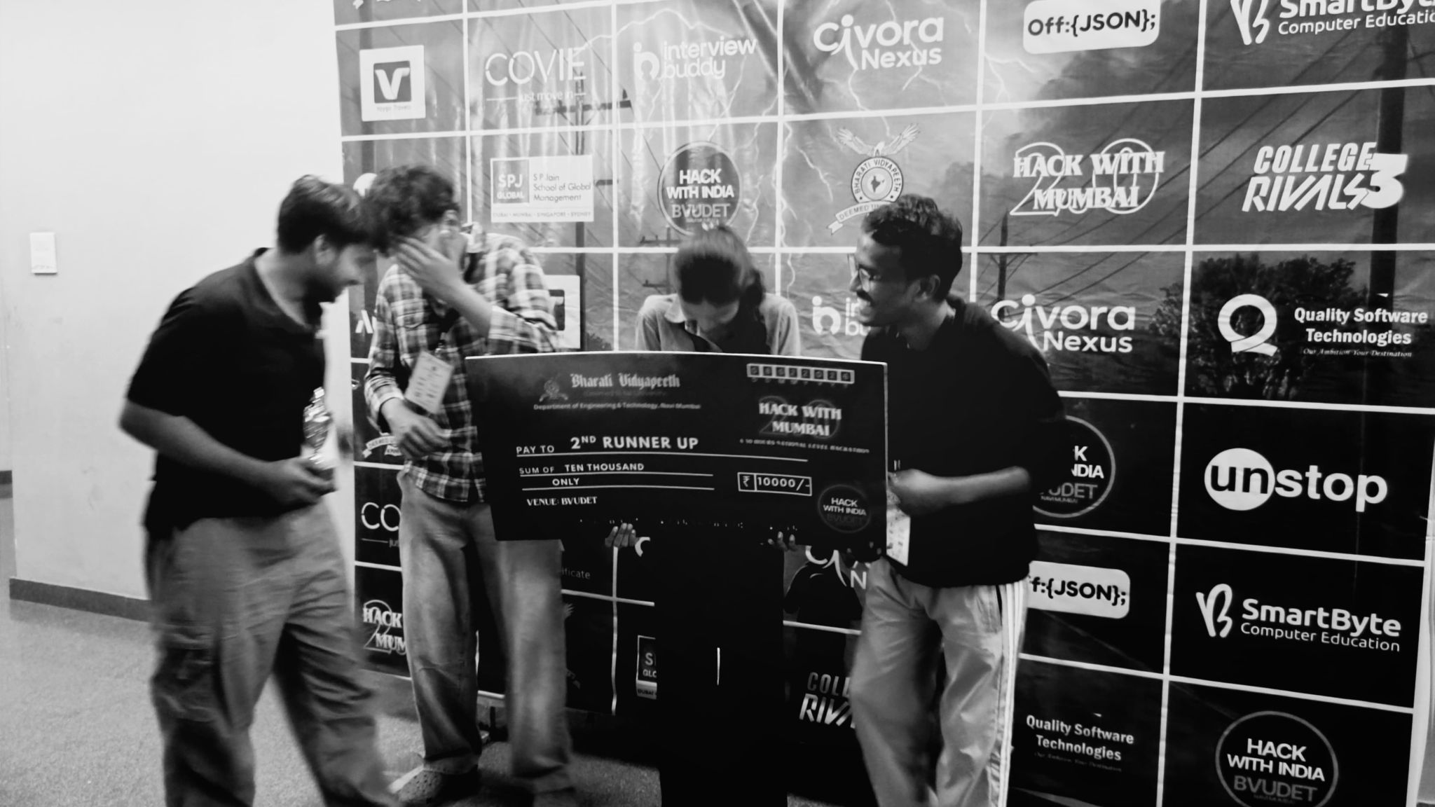 2nd Runner-Up at Hack With Mumbai 2.0