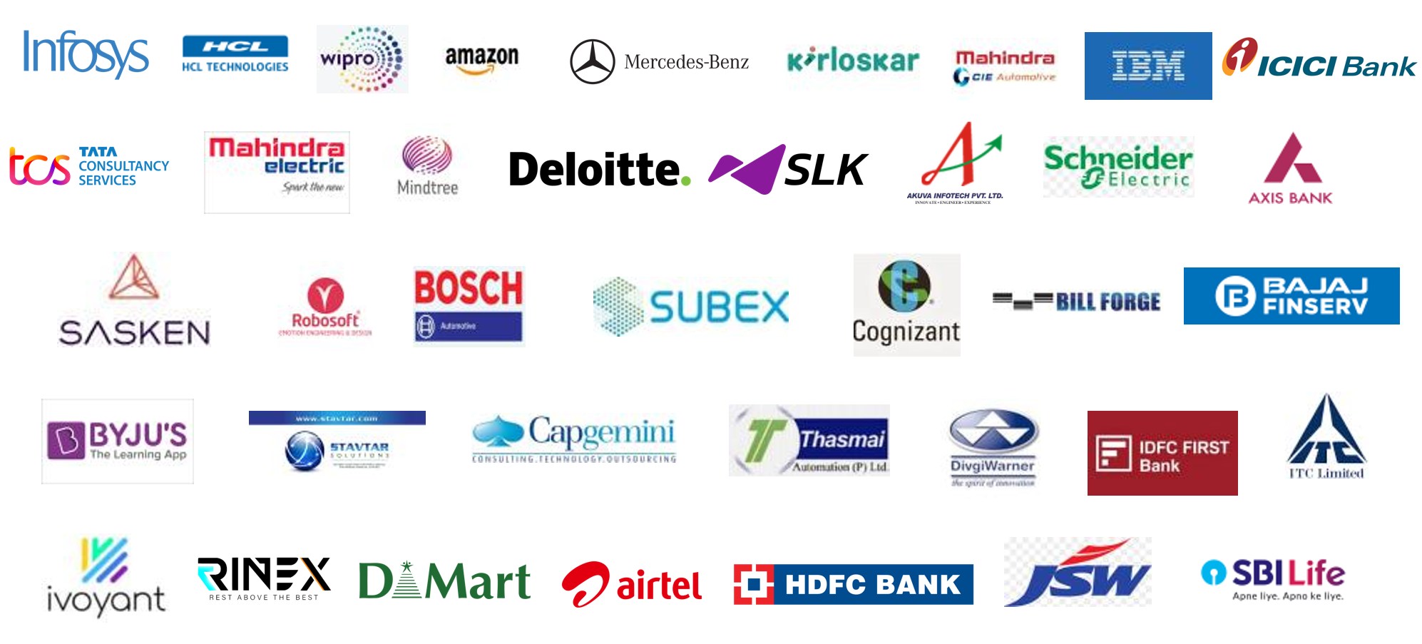 Recruitment Partners Logos