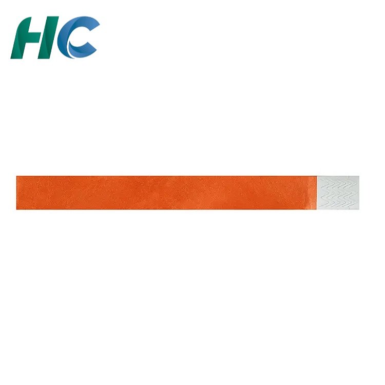 Custom Printed Disposable Tyvek RFID Wristband | HCGCE