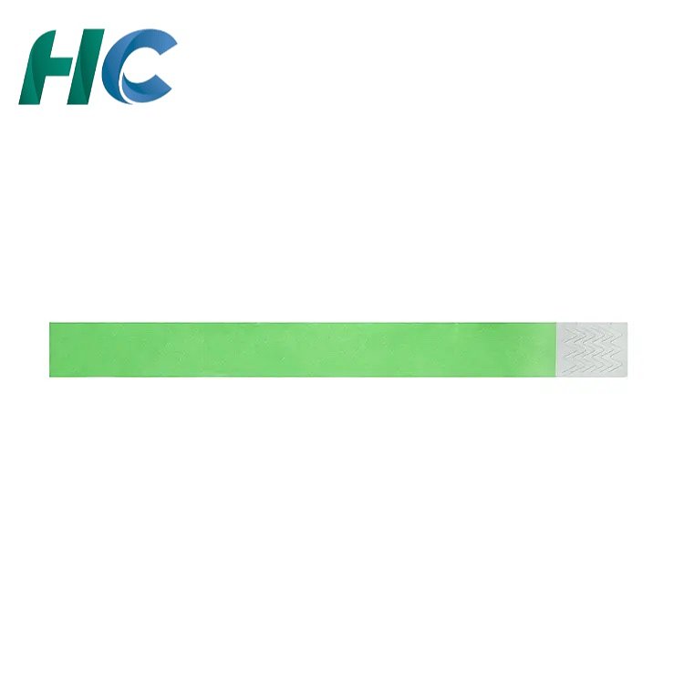 Custom Printed Disposable Tyvek RFID Wristband | HCGCE