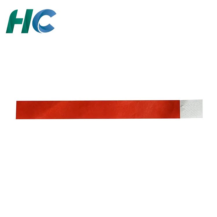 Custom Printed Disposable Tyvek RFID Wristband | HCGCE