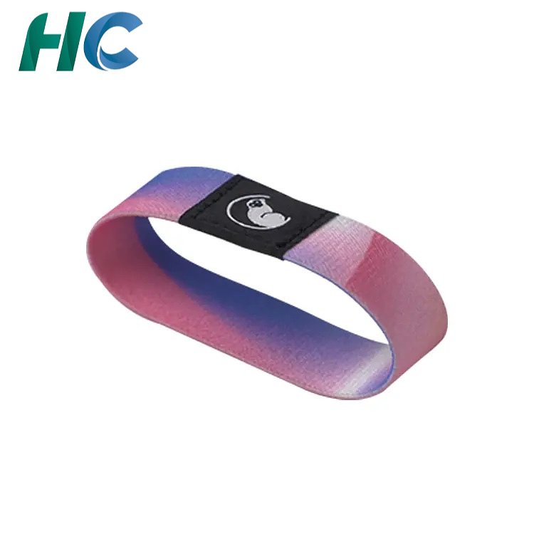 Woven Elastic RFID Wristband for Festivals & Events | HCGCE