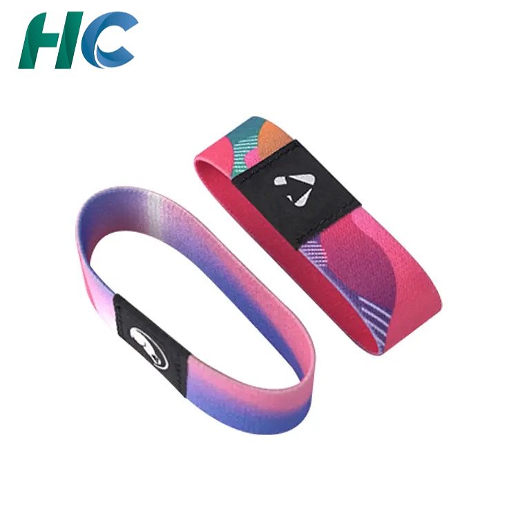 Woven Elastic RFID Wristband for Festivals & Events | HCGCE