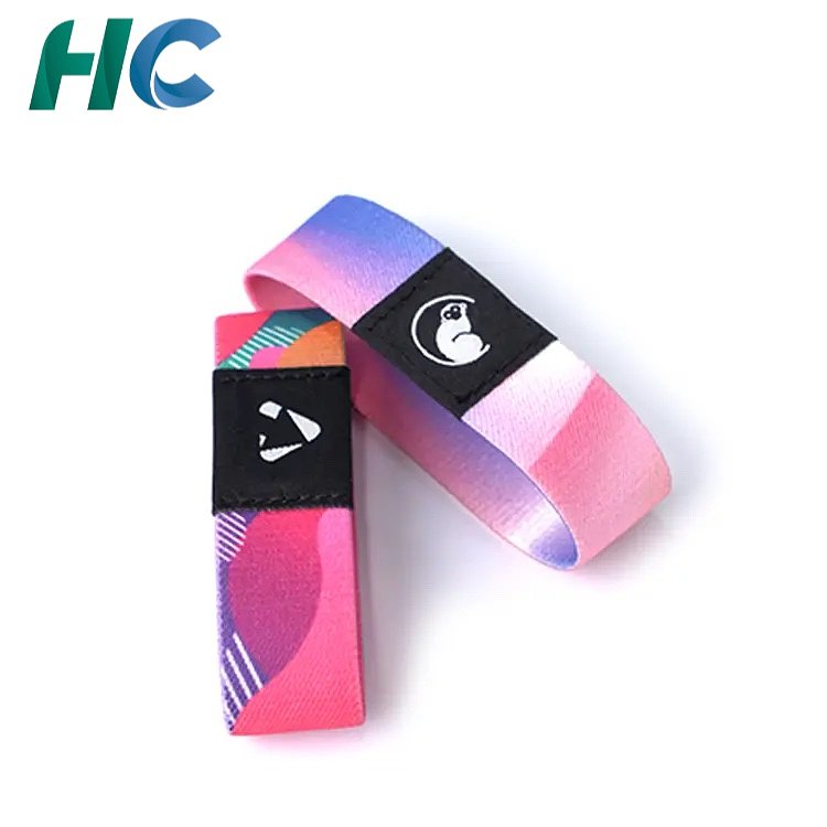 Woven Elastic RFID Wristband for Festivals & Events | HCGCE