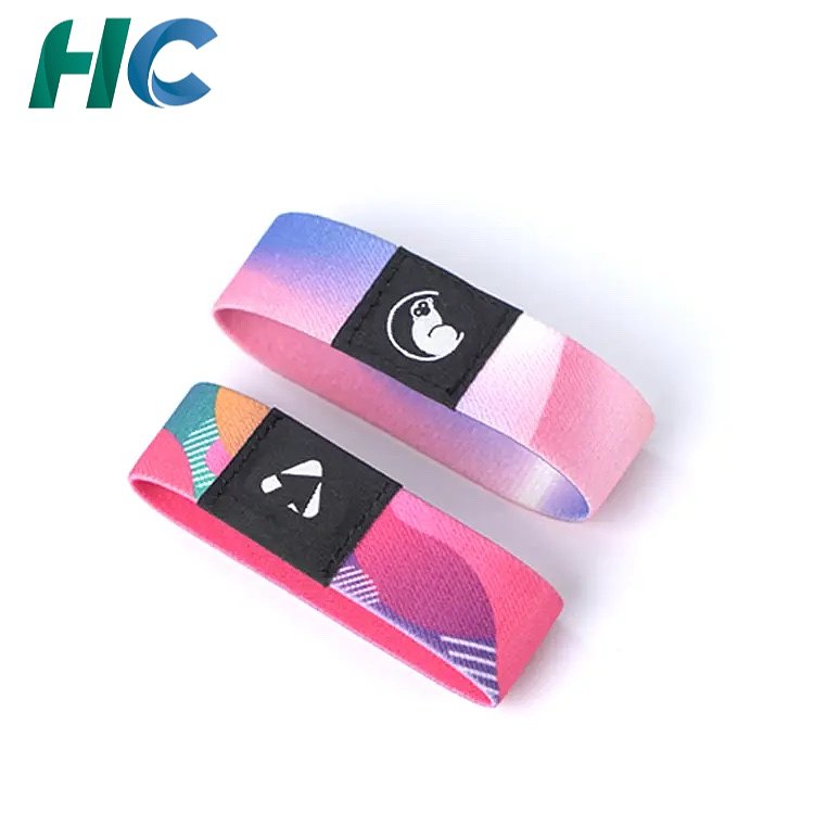 Woven Elastic RFID Wristband for Festivals & Events | HCGCE