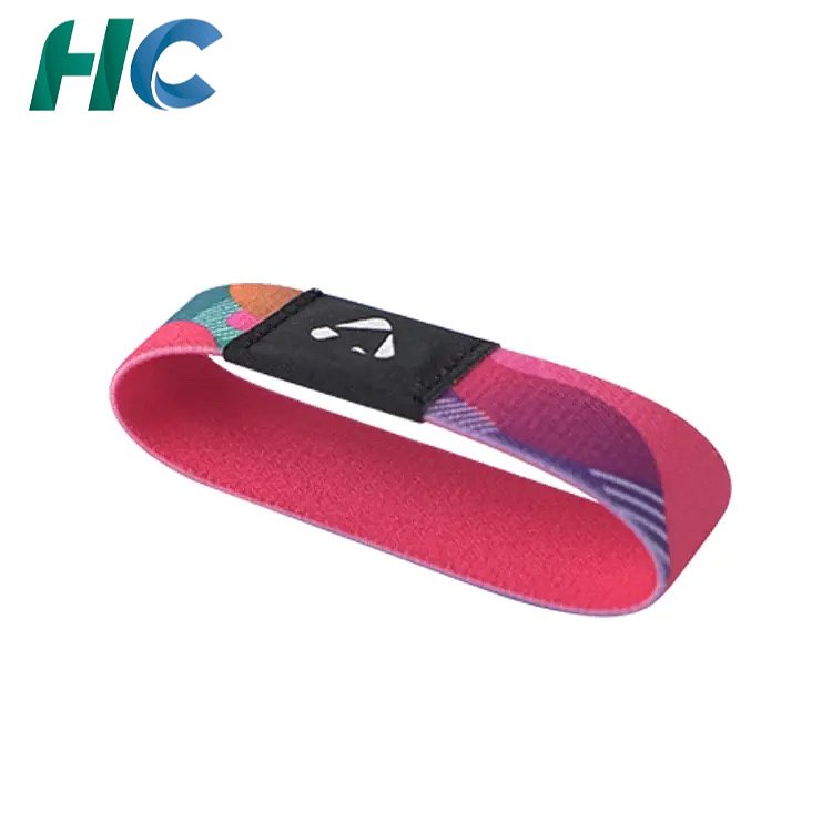 Woven Elastic RFID Wristband for Festivals & Events | HCGCE