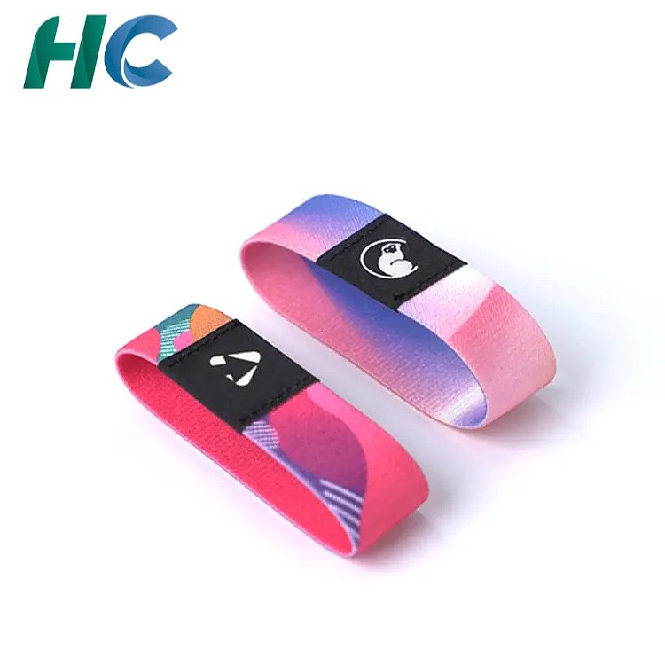 Woven Elastic RFID Wristband for Festivals & Events | HCGCE