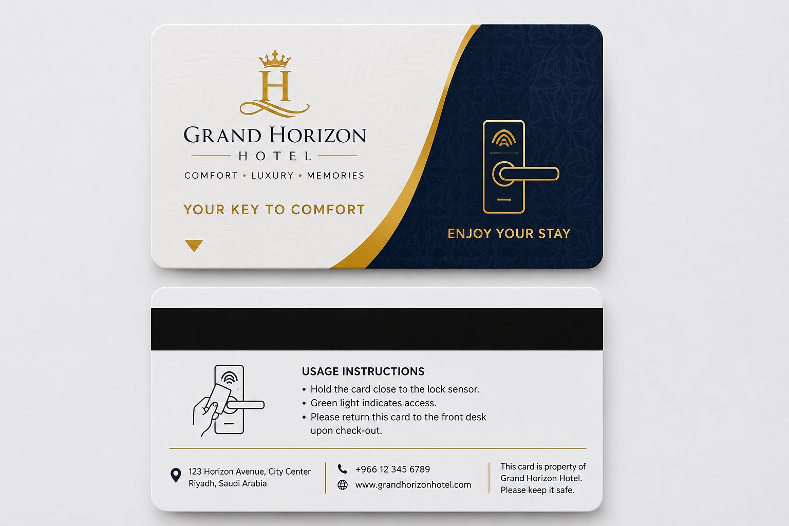 Hotel Magnetic Stripe Key Cards | HCGCE