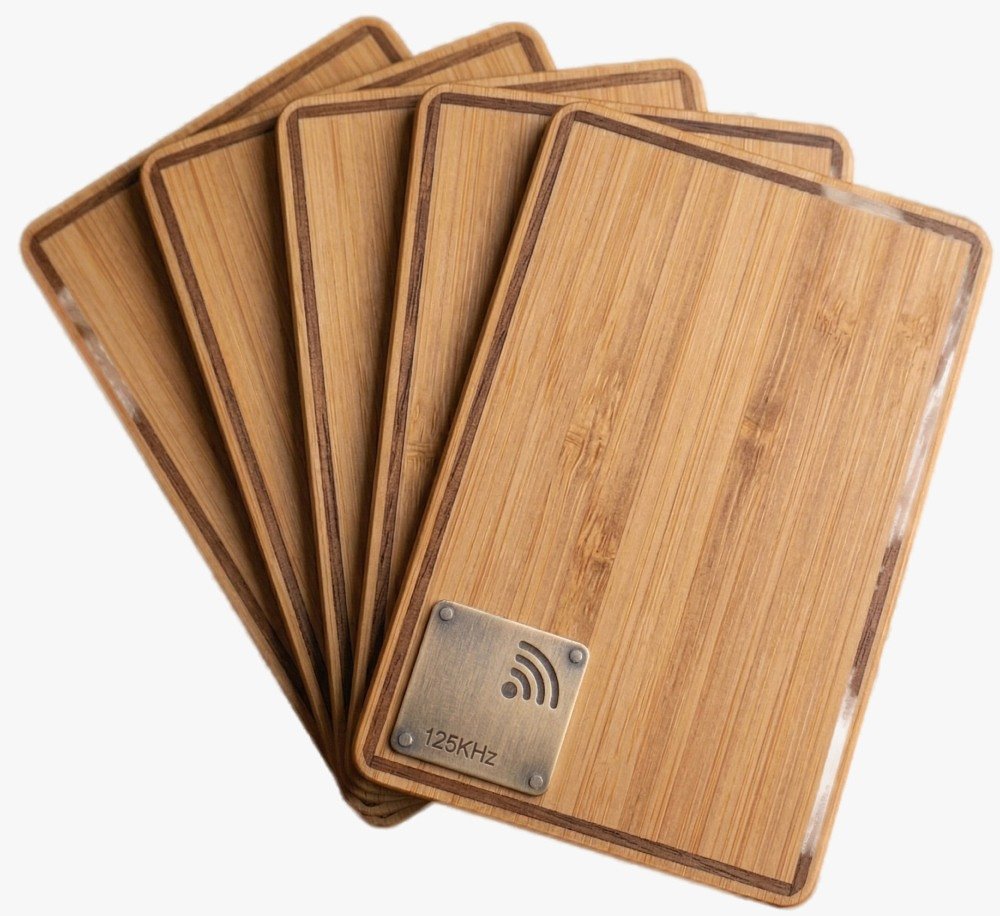 Custom Wooden RFID Hotel Key Cards | HCGCE