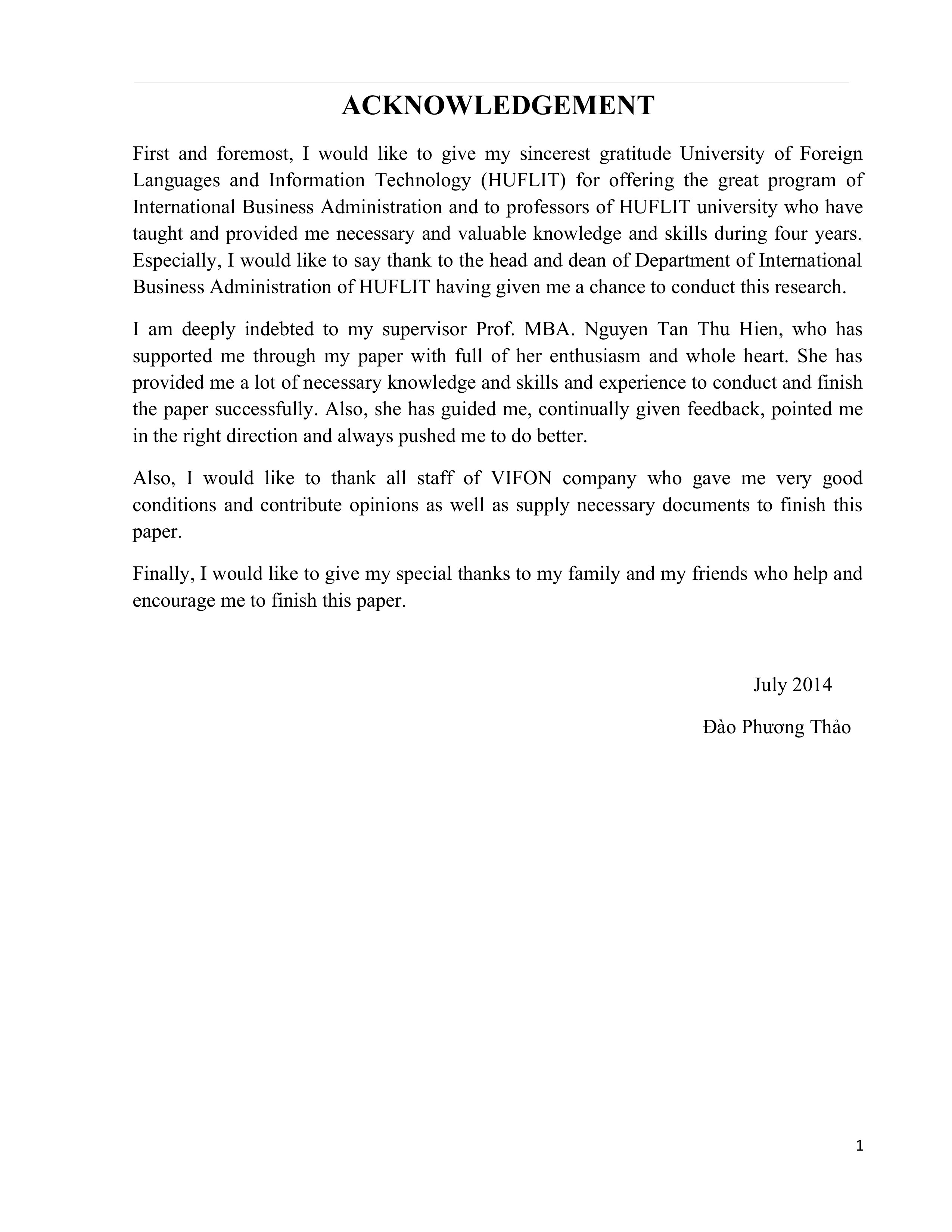 INTERNSHIP REPORT ENGLISH
