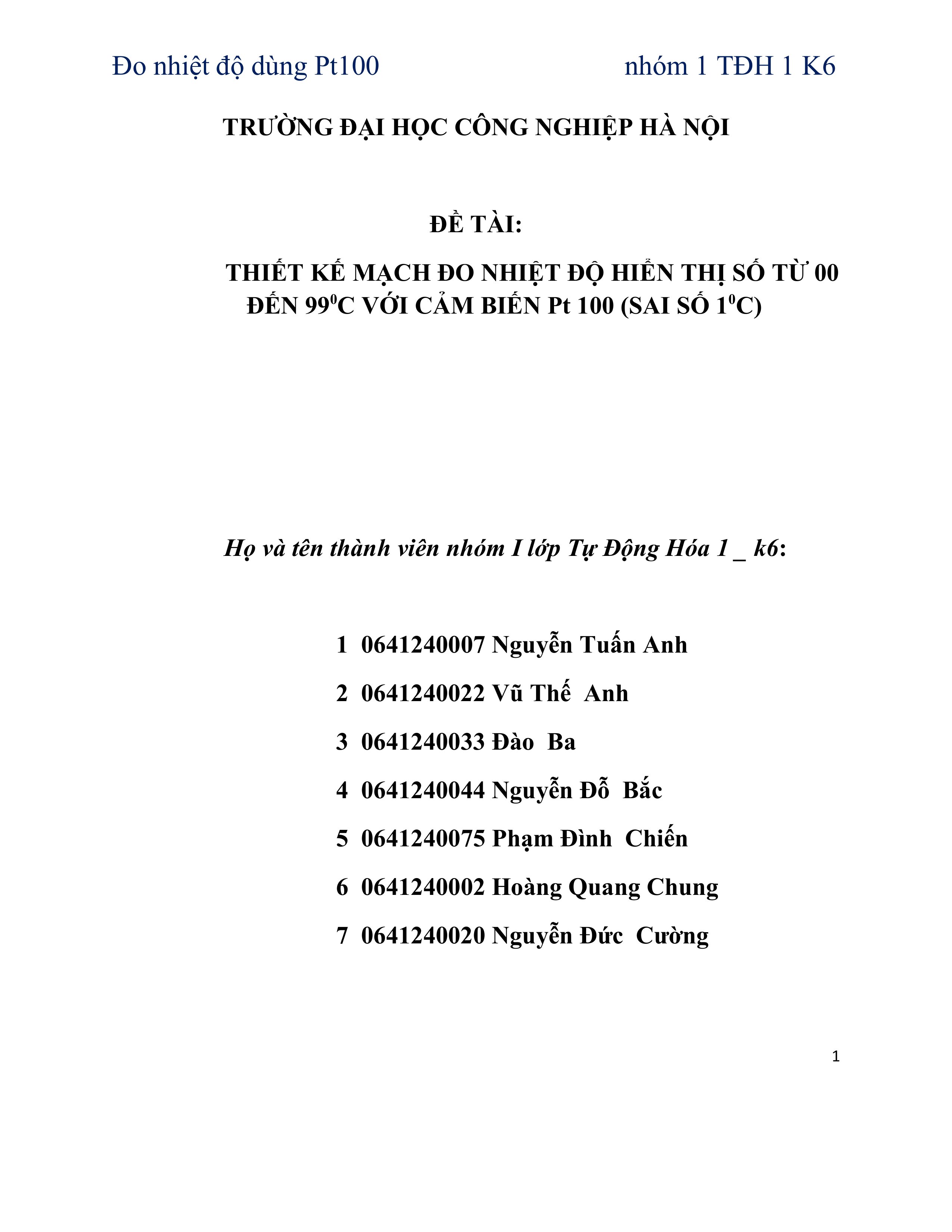 đồ án đo nhiệt độ PT100 (1) (2)