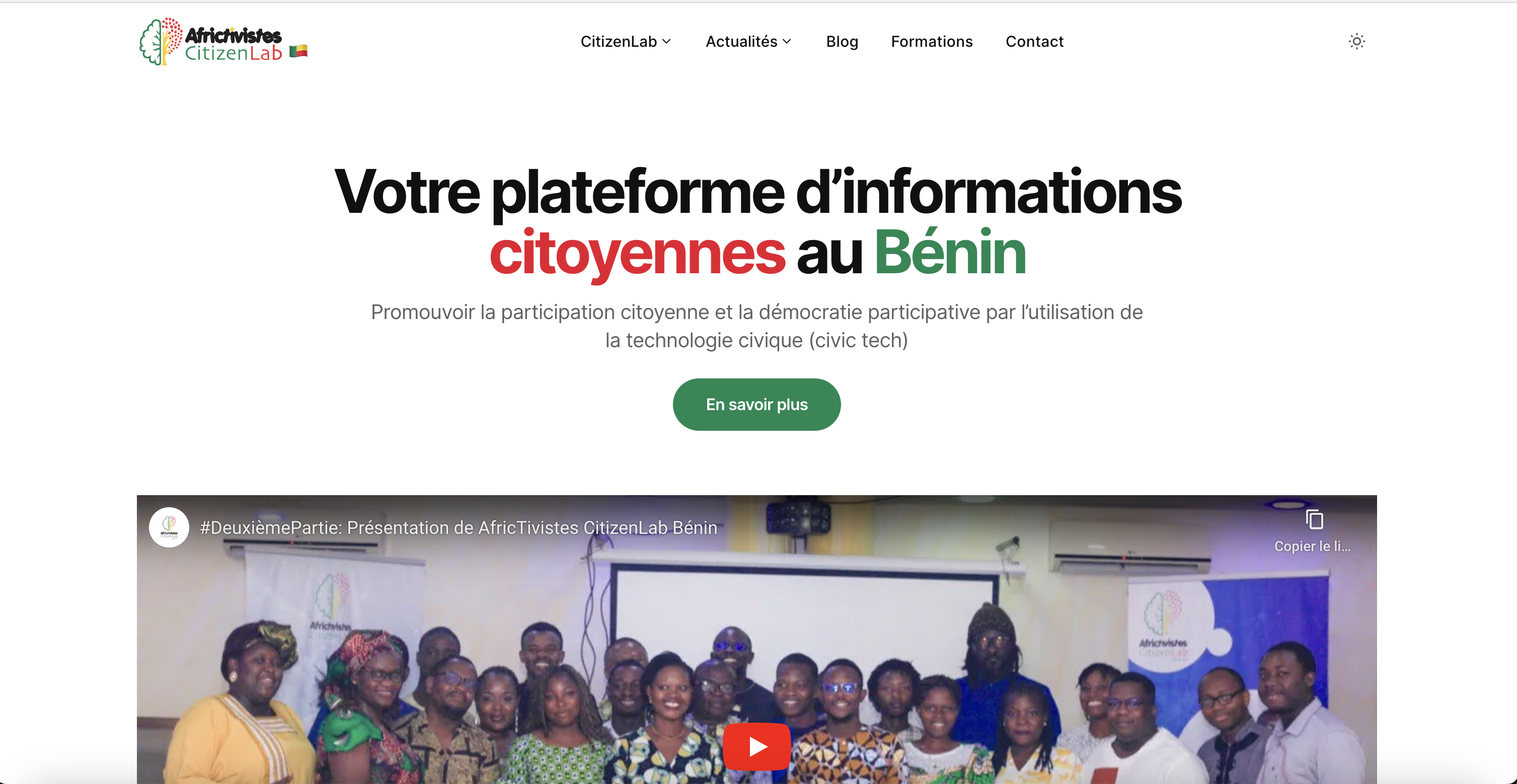 CitizenLab Benin