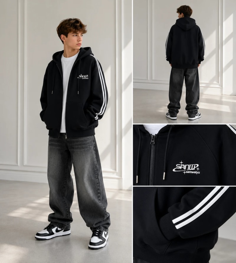 Зіп-худі Premium Unisex - VINESENT преміум дитячий одяг