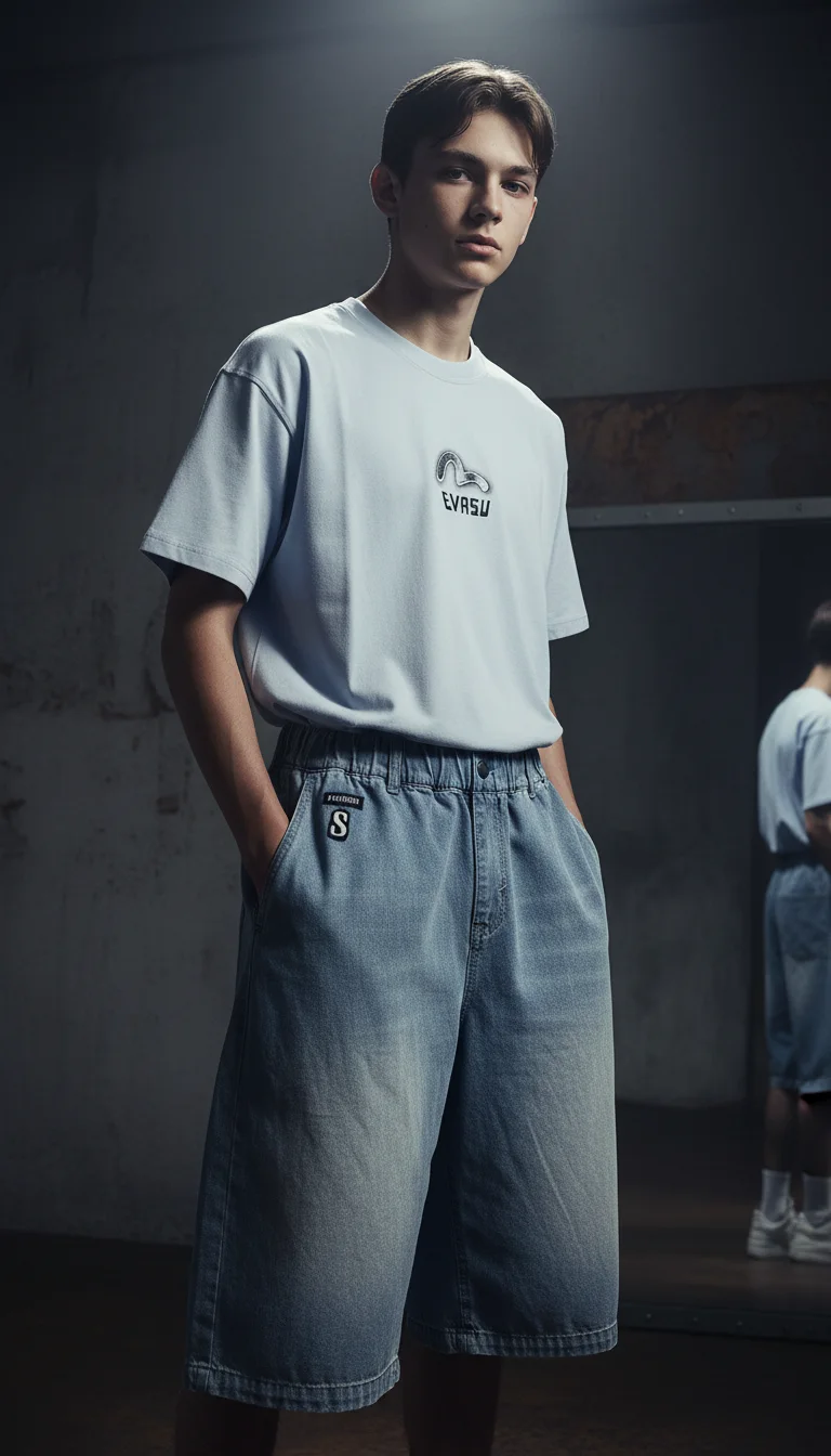 Преміальна oversize футболка з об’ємним декором Преміальна oversize футболка з об’ємним декором - фото 6