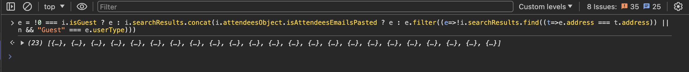 expression eval