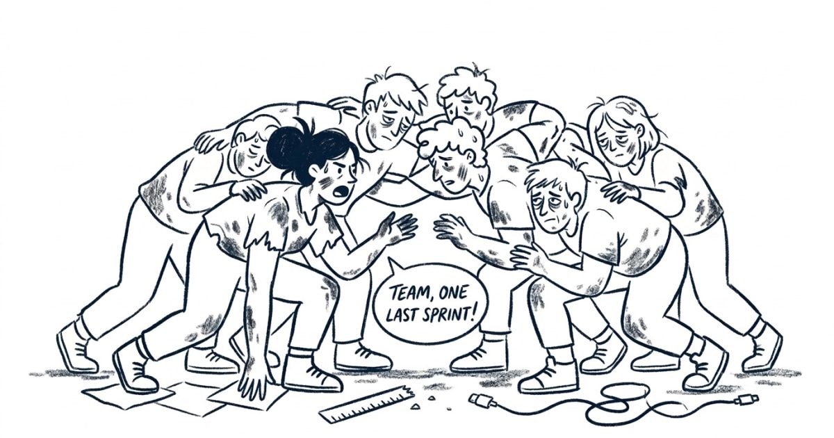 Leading design teams is easy, but we made it complicated