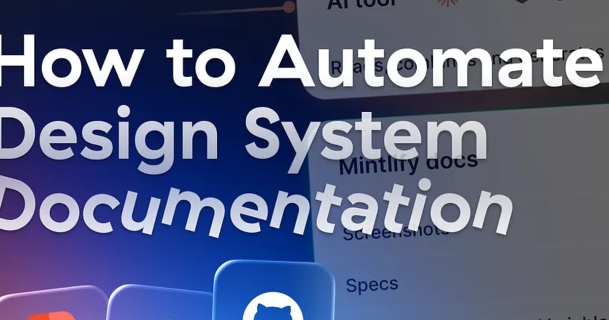 How to Automate Design System Documentation