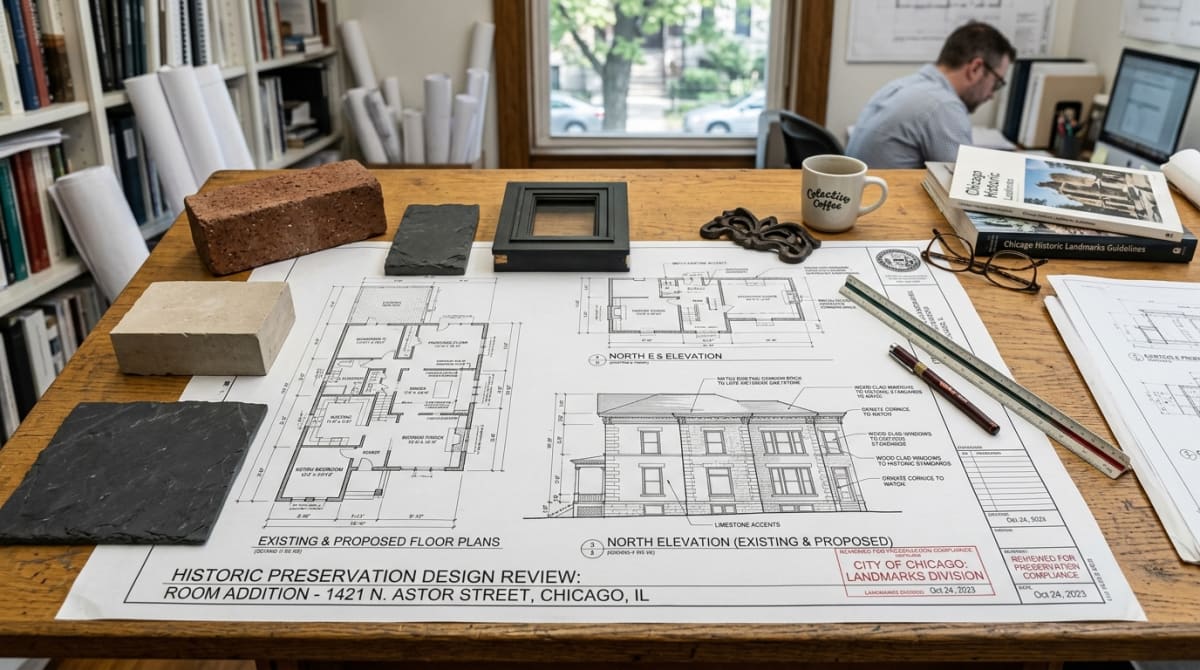 adding room to vintage Chicago home