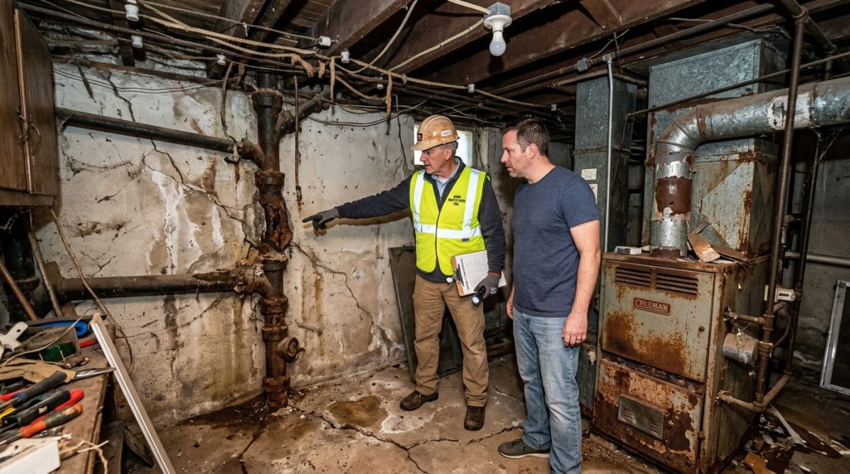 Family maintaining normal routines during phased renovation project with minimal disruption from construction