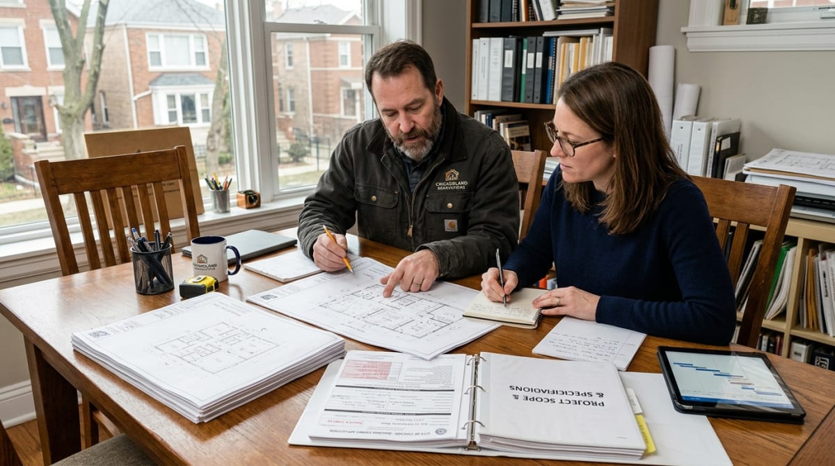 Featured project image for Chicago Home Remodeling Permits What You Need Before You Start