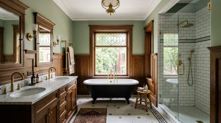 Featured image for Historic Chicago Homes Master Bath Renovation Strategies That Honor Architecture While Adding Modern Luxury