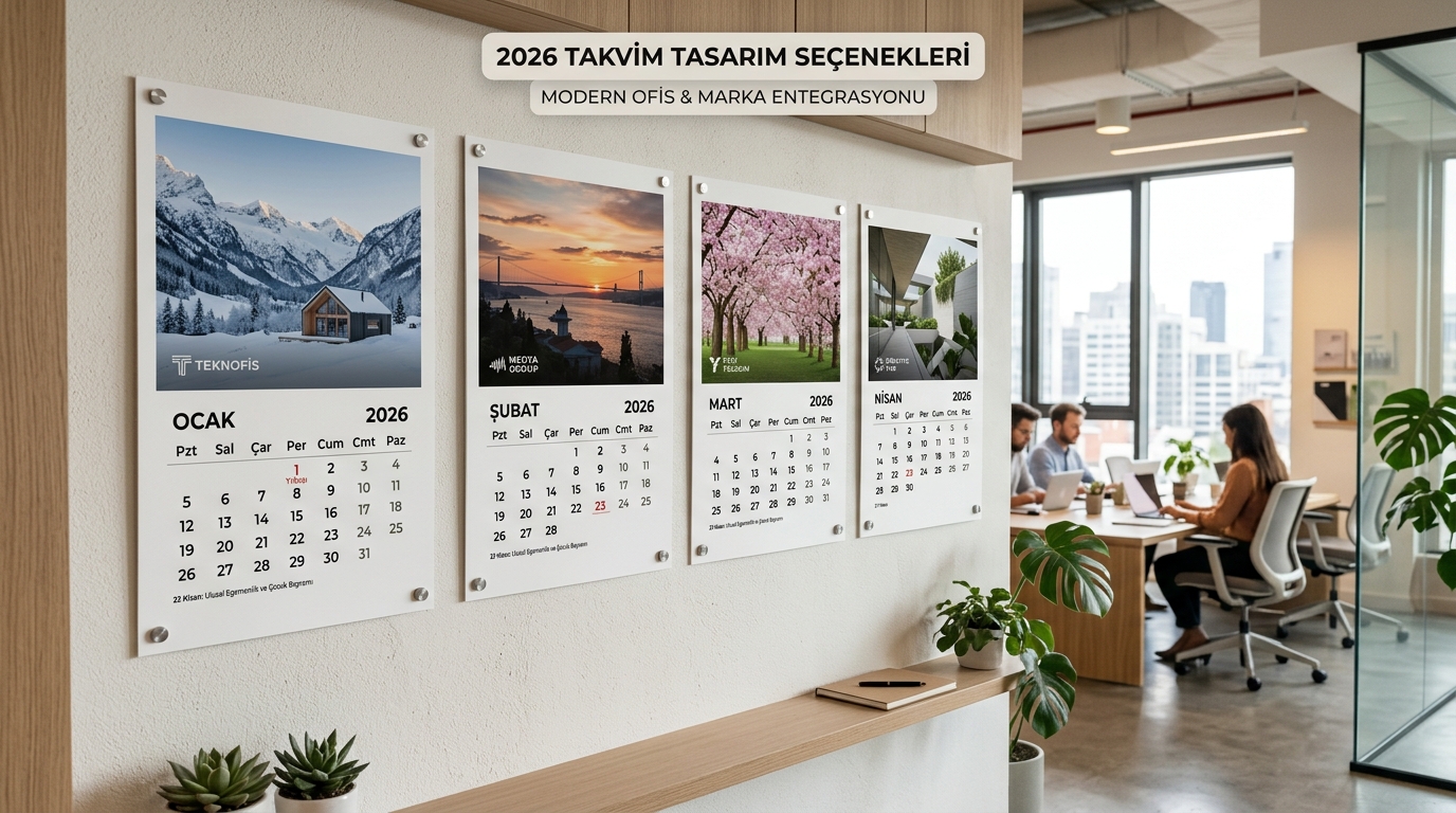 kurumsal hediye, promosyon takvim modelleri
