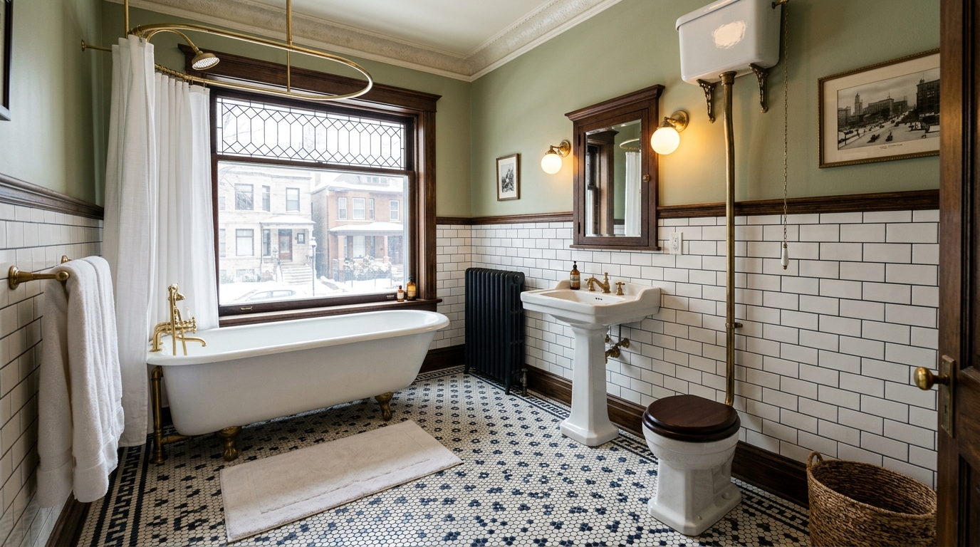 Victorian home flooring Chicago
