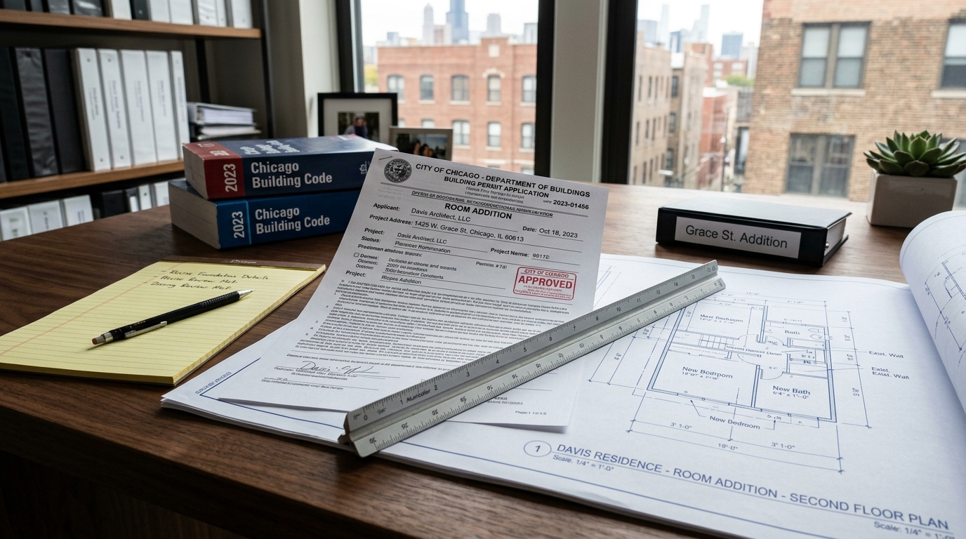 Chicago room addition permits