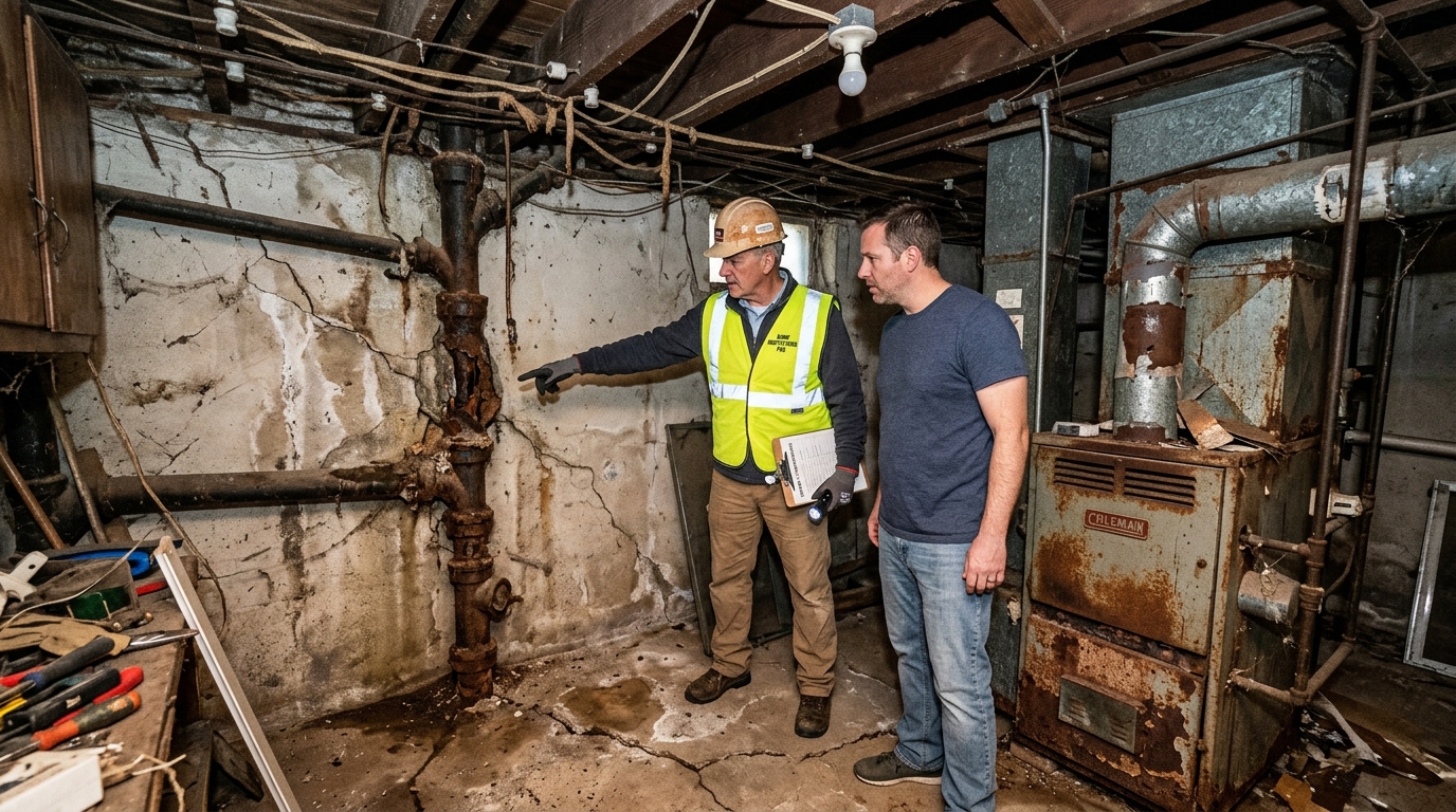 Family maintaining normal routines during phased renovation project with minimal disruption from construction