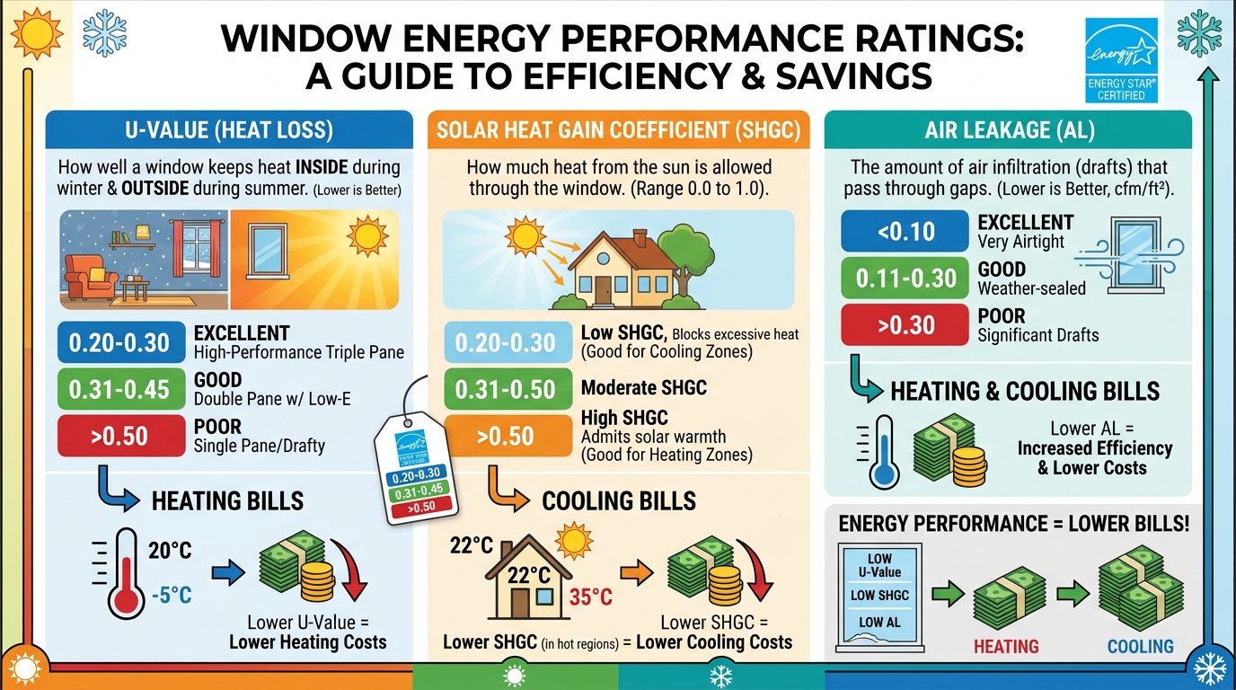 Utility bill comparison showing reduced heating costs after window replacement during Chicago winter months