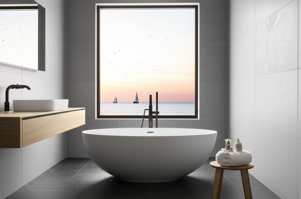 Contemporary bathroom design