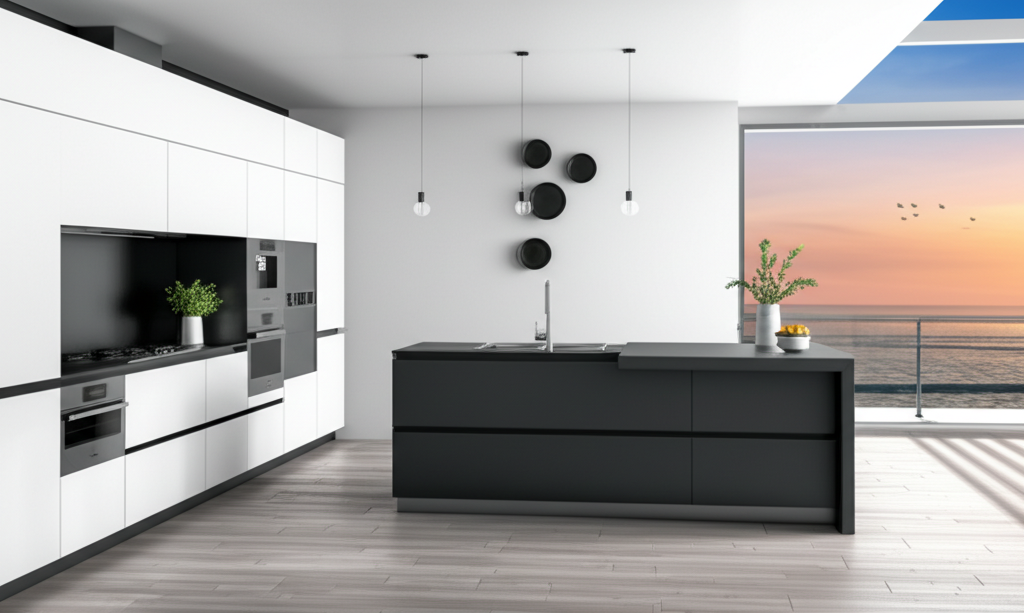 Modern kitchen interior design