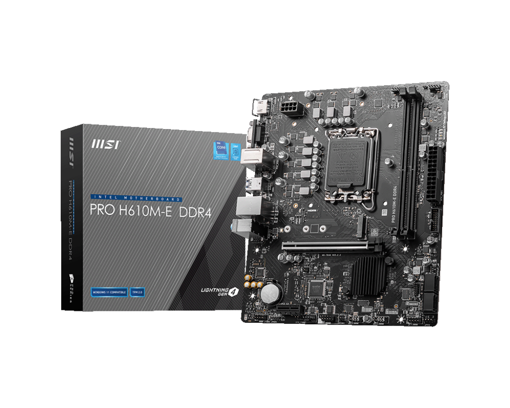 Mainboard MSI PRO H610M-E DDR4