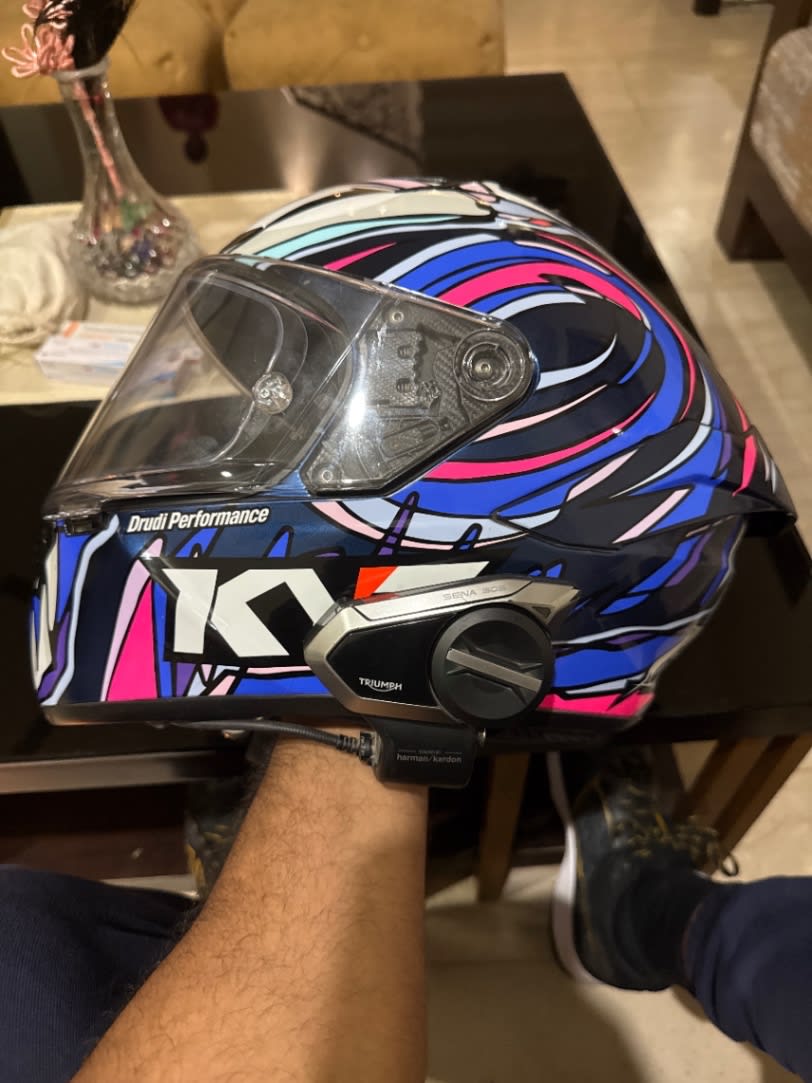 KYT NZ RACE CARBON Bastianini replica - Photo 4