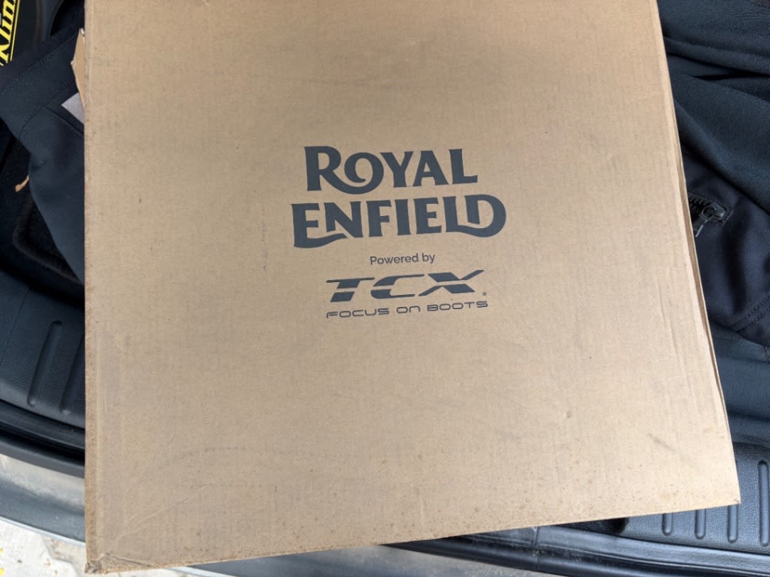TCX mood x RoyalEnfield riding boots uk9 - Photo 4