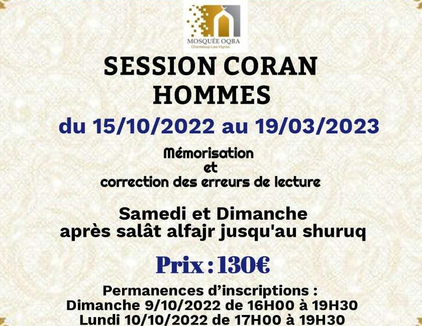 Les heures de prière exactes ChanteloupLesVignes Mosquée OQBA IBN NAFI ALFIHRI horaires