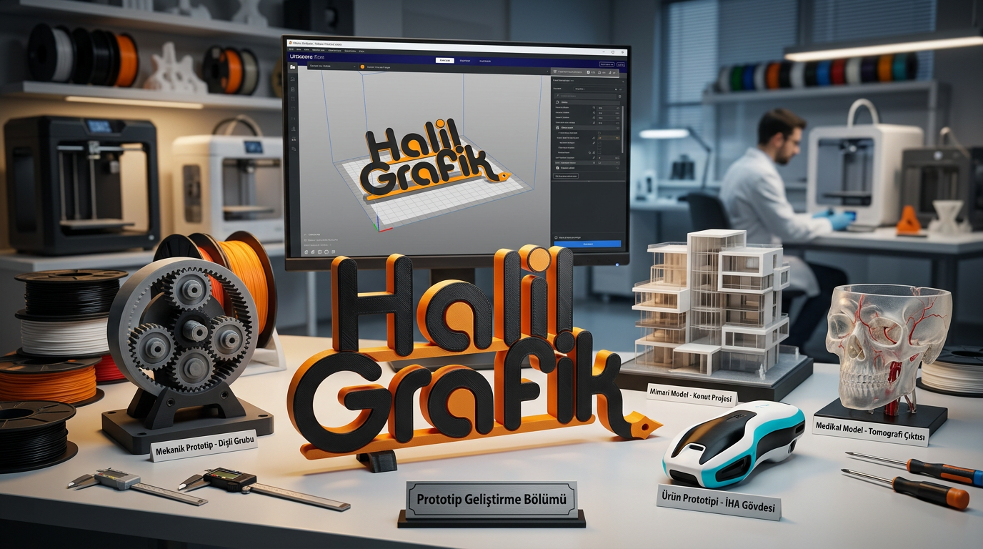3D Baski Kullanim Alanlari: Sektorler ve Gercek Hayat Ornekleri