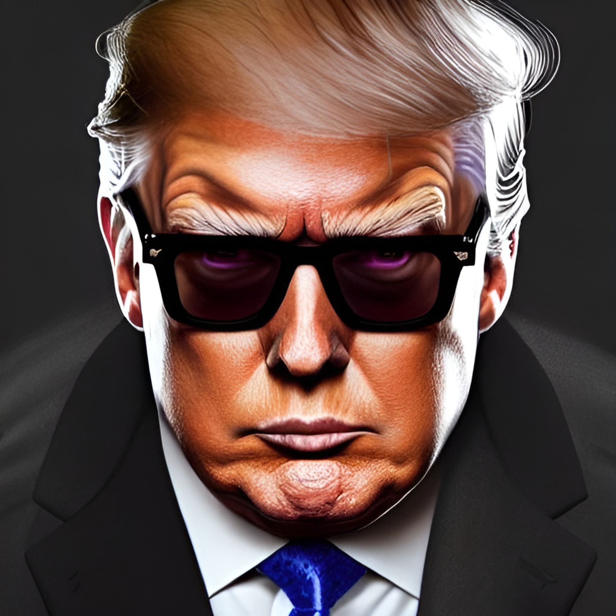 トランプ大統領 Captors イラストレーターをサポートするイラストsns